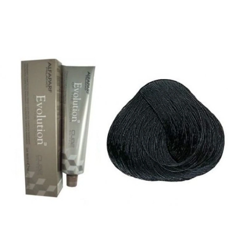 Alfaparf Evolution of the Color CUBE hajfesték - 2 60ml Darkest Natural Brown képe 1